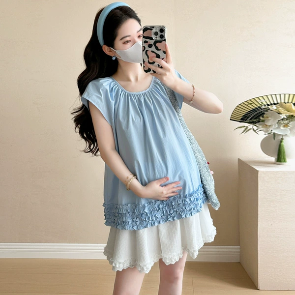 Single orchid color top