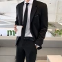 男生毕业潮流休闲礼服