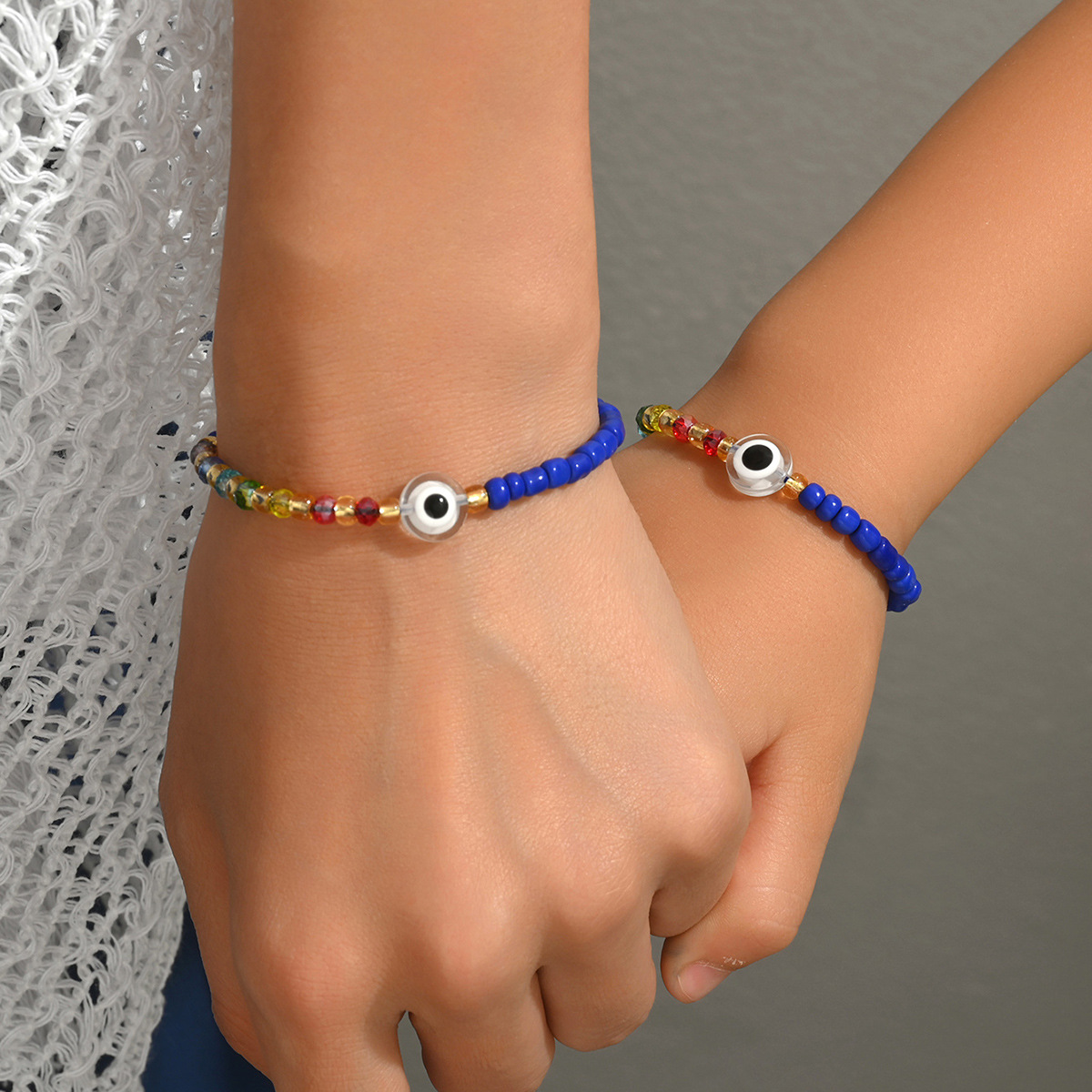 Lucky Evil Eye Red String Bracelet Adjustable Protection Jewelry_voghion.com