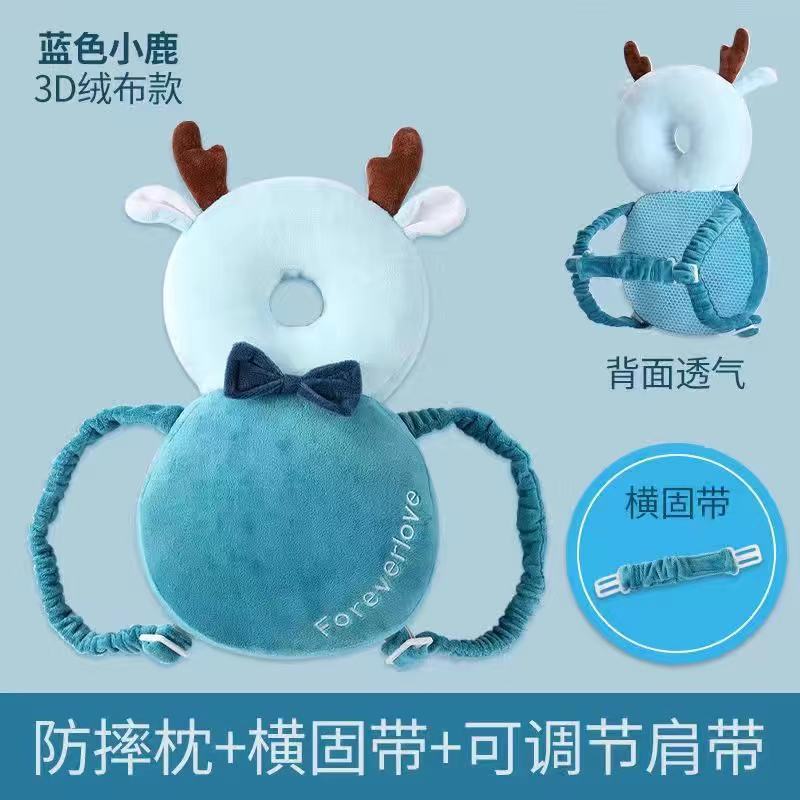 Bebé para aprender a caminar almohada de caída almohada de protección de la cabeza transpirable almohada de protección de la cabeza para bebés pequeños abeja gorra de protección de la cabeza de caída