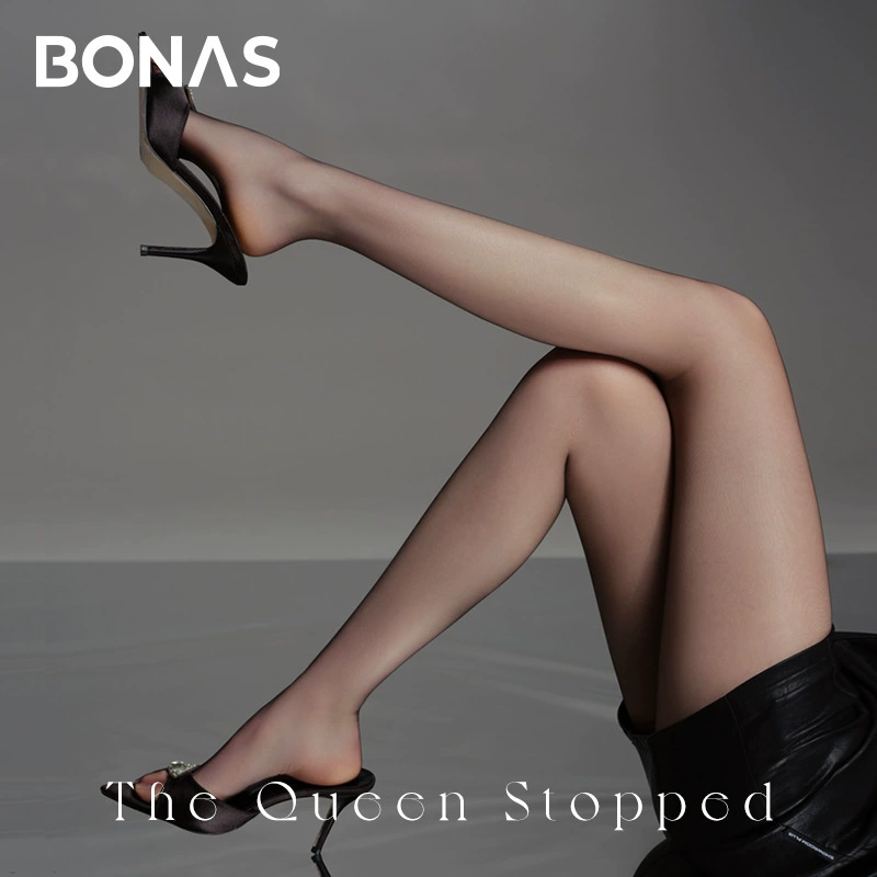 Bonas "Obsidiary" ультратонкие колготки 0d черные, высокопрозрачные, эластичные в четыре направления, незаметные против зацепок