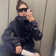 小太阳光板 MONTXPRO户外单层冲锋衣男女三层压胶防风防水滑雪服