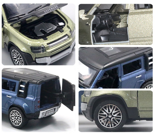 Boxed Cross-border 1:36 Alloy Car Model Four-Door Bouncy Toy Car Children's Toy Car Cake Stand