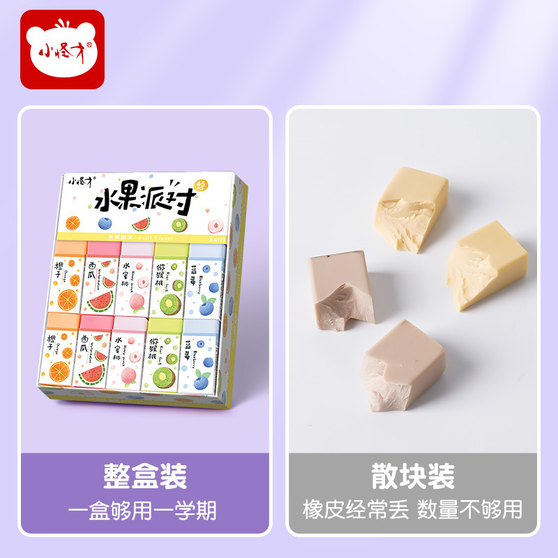 ゼリーサンドイッチの消しゴムはきれいで、跡がないので、かわいい果物を切ることができます。子供の幼稚園の賞品プレゼントです。|undefined