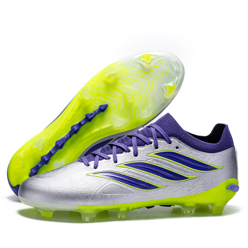 Fábrica transfronteriza al por mayor falcón baja zapatos de fútbol juveniles AG largo clavos rotos tf entrenamiento de fútbol profesional