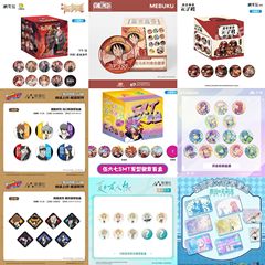正規公認 Guogu ブラインドドロー コナン 新エヴァンゲリオン 跳躍青春 活力少女 ブラインドボックス バッジ 周辺機器