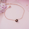 Ankle bracelet stainless steel, accessory, small bell, jewelry, Korean style, does not fade