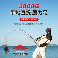 路亞竿批發碳素路滑杆直柄槍柄魚竿路亞杆2.1米ML路亞魚竿路滑竿