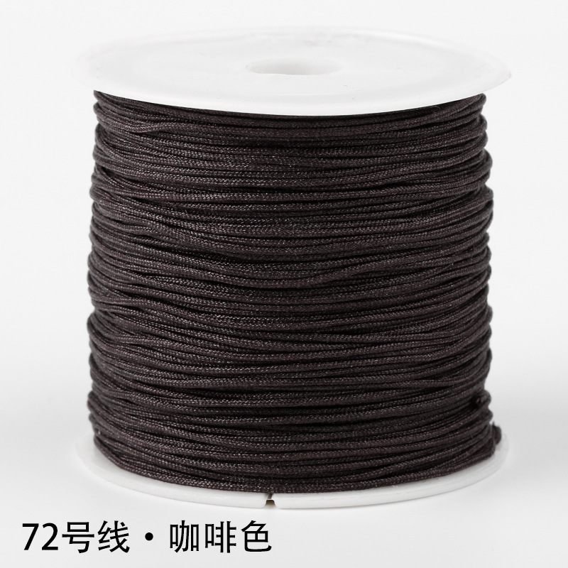 N ° 72 pulsera de hilo de jade cuerda tejida a mano cuerda trenzada cuerda roja cuerda hecha a mano cuerda tejida a mano línea colgante material de bricolaje