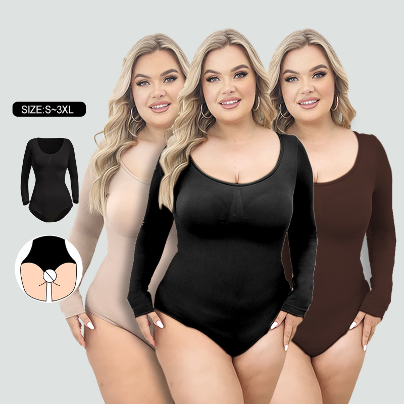 Cross-border One-piece Shaper Belly-lifting Hip-lifting Body-shaping One-piece Underwear Women's Slim-fit Elastic Belly-corset