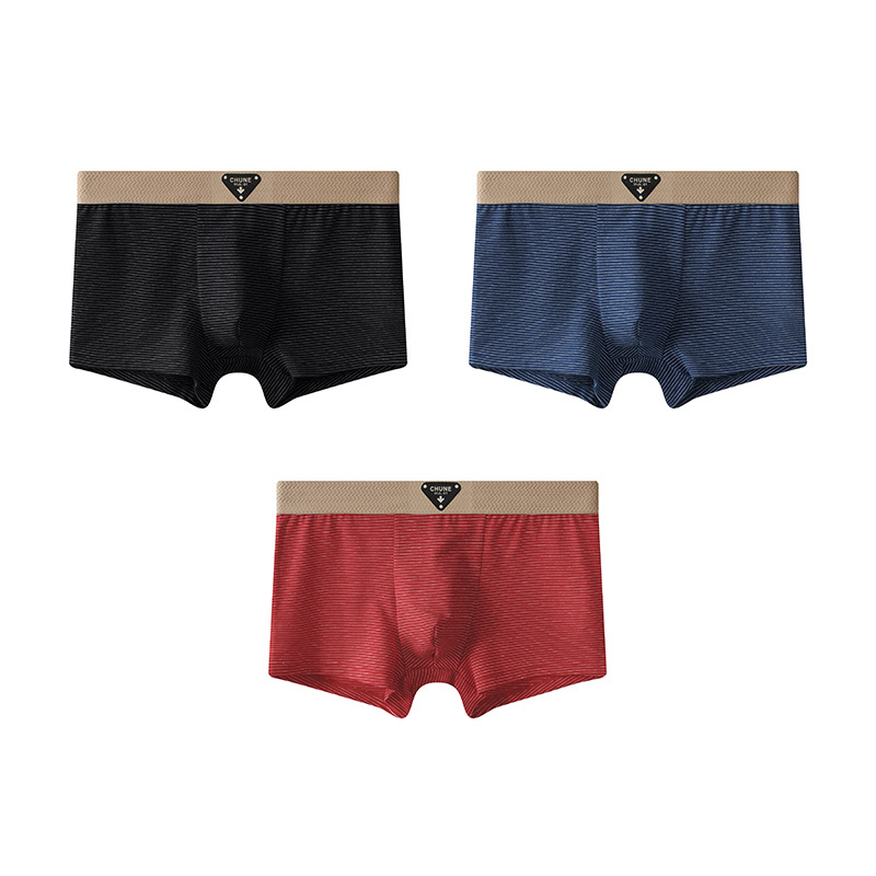 3팩(블랙+다크블루+레드)