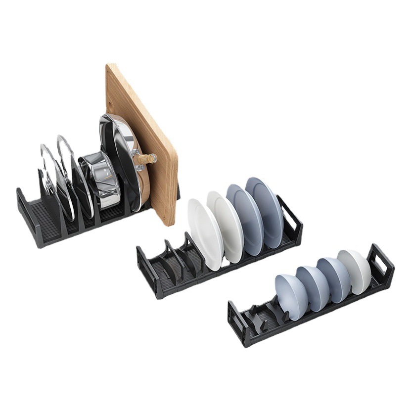 Cocina plato almacenamiento rack cajón incorporado partición placa vajilla gabinete tazón vajilla almacenamiento rack