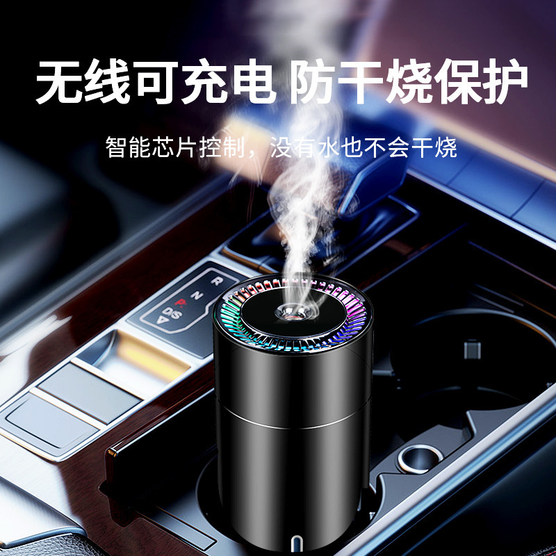 新型空気加湿器家庭用大容量寝室静音クロスボーダー卸売usbナイトライトデスクトップ|undefined