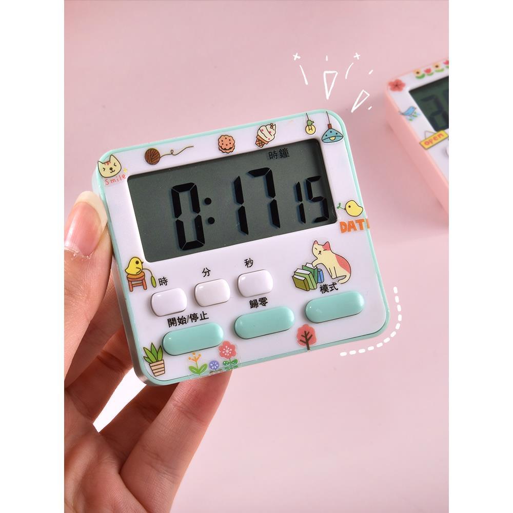 학생들은 타이머 알람 시계를 사용하여 어린이 숙제를 배울 수 있습니다. 특별 알림 전자 시간 관리 타이머