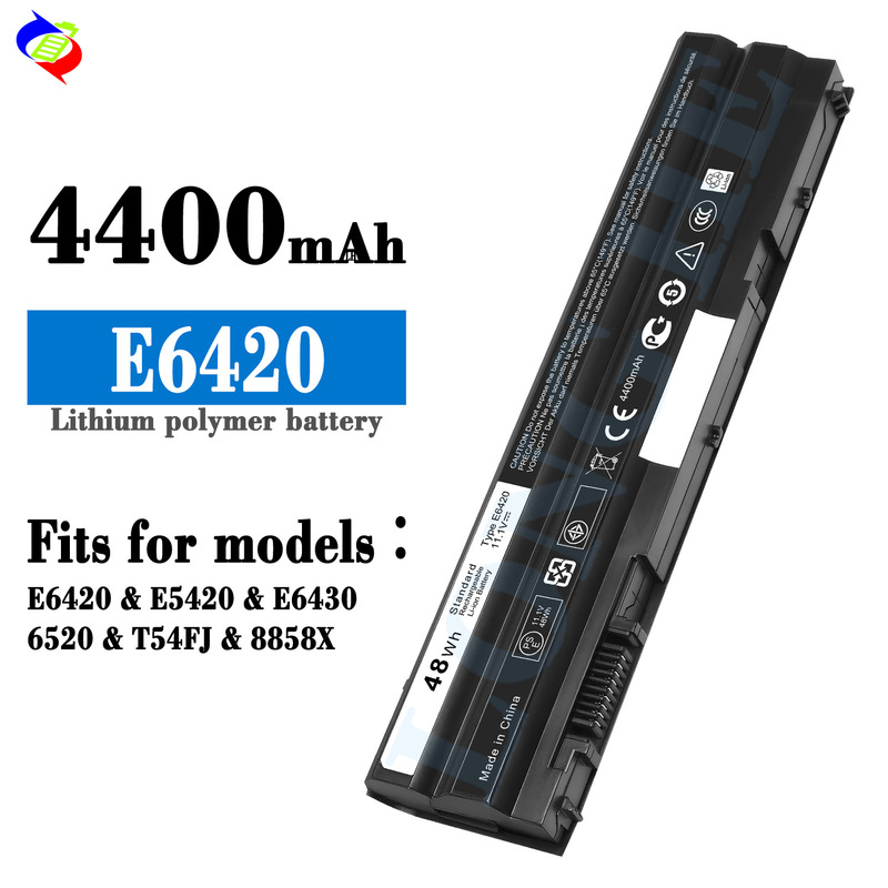Suitable for Dell E6420/E6520/E6430/E6440/8858X/T54Fj/E5420 Laptop Batteries