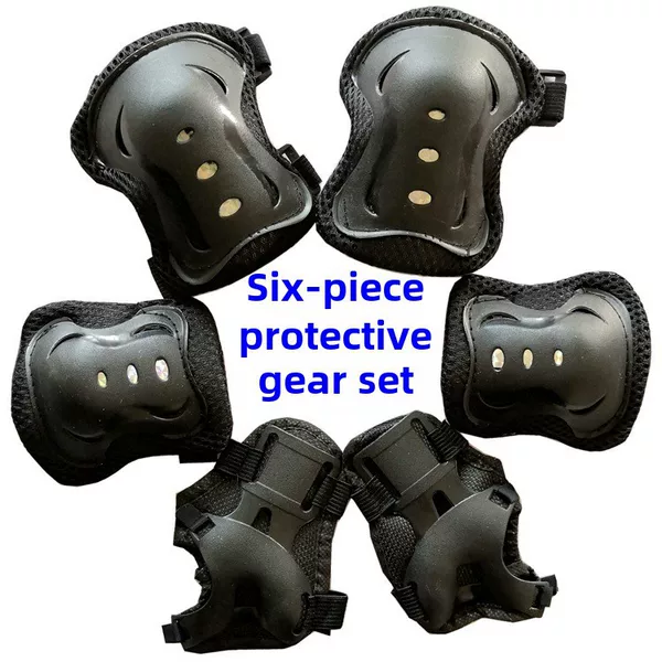 Children's roller skates protective gear scooter roller skates balance car thickened knee pad elbow pad hand guard set giveaway