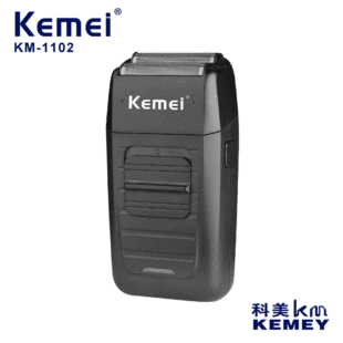 Kemei Km-1102 Reciprocating Electric Shaver for Men, Electric Head Shaver, Beard Trimmer for Home Use