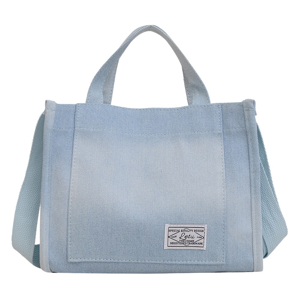 Bolso de mujer de pana, pequeño y cuadrado, estilo coreano (2023)