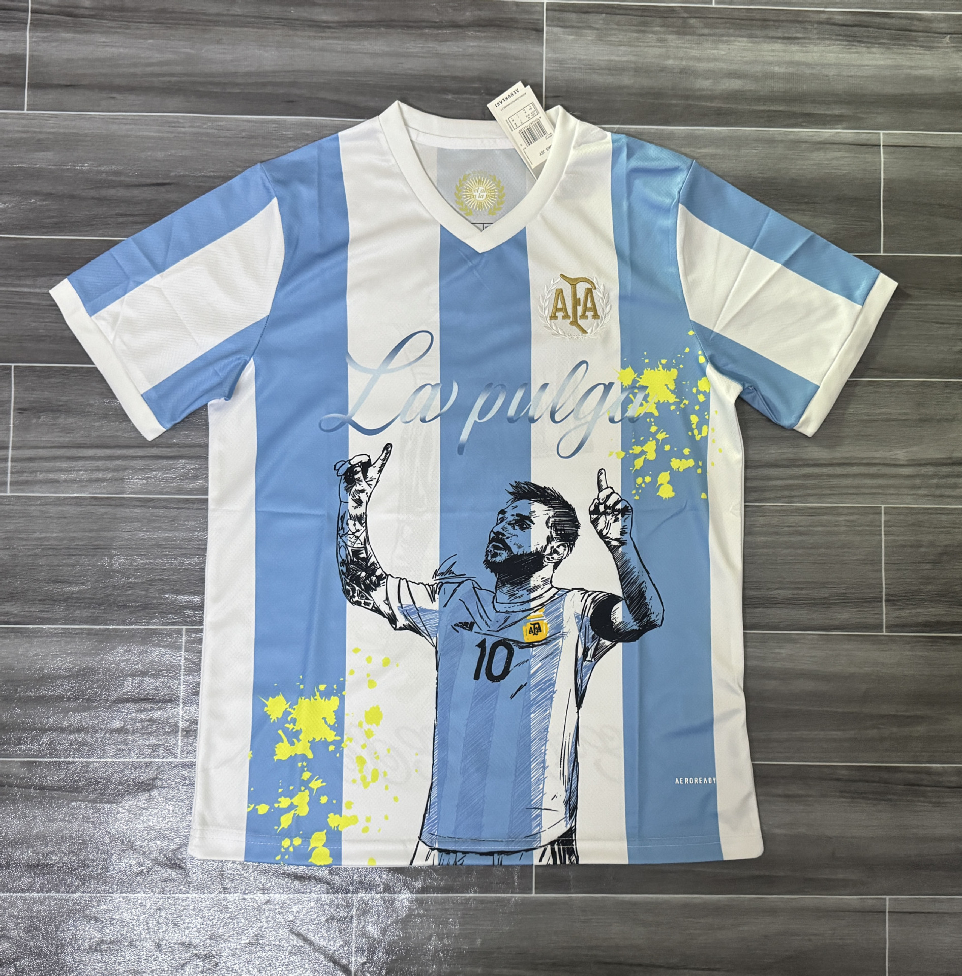 2627 camiseta transfronteriza Argentina Portugal Inglaterra España tailandesa camiseta fútbol image 73