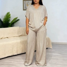 大码连衣裙;时尚休闲套装;连衣裙