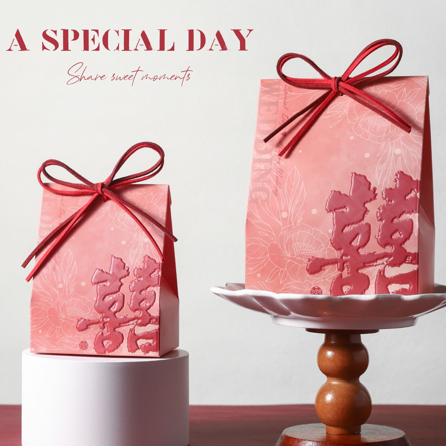 2505 red + suede rope