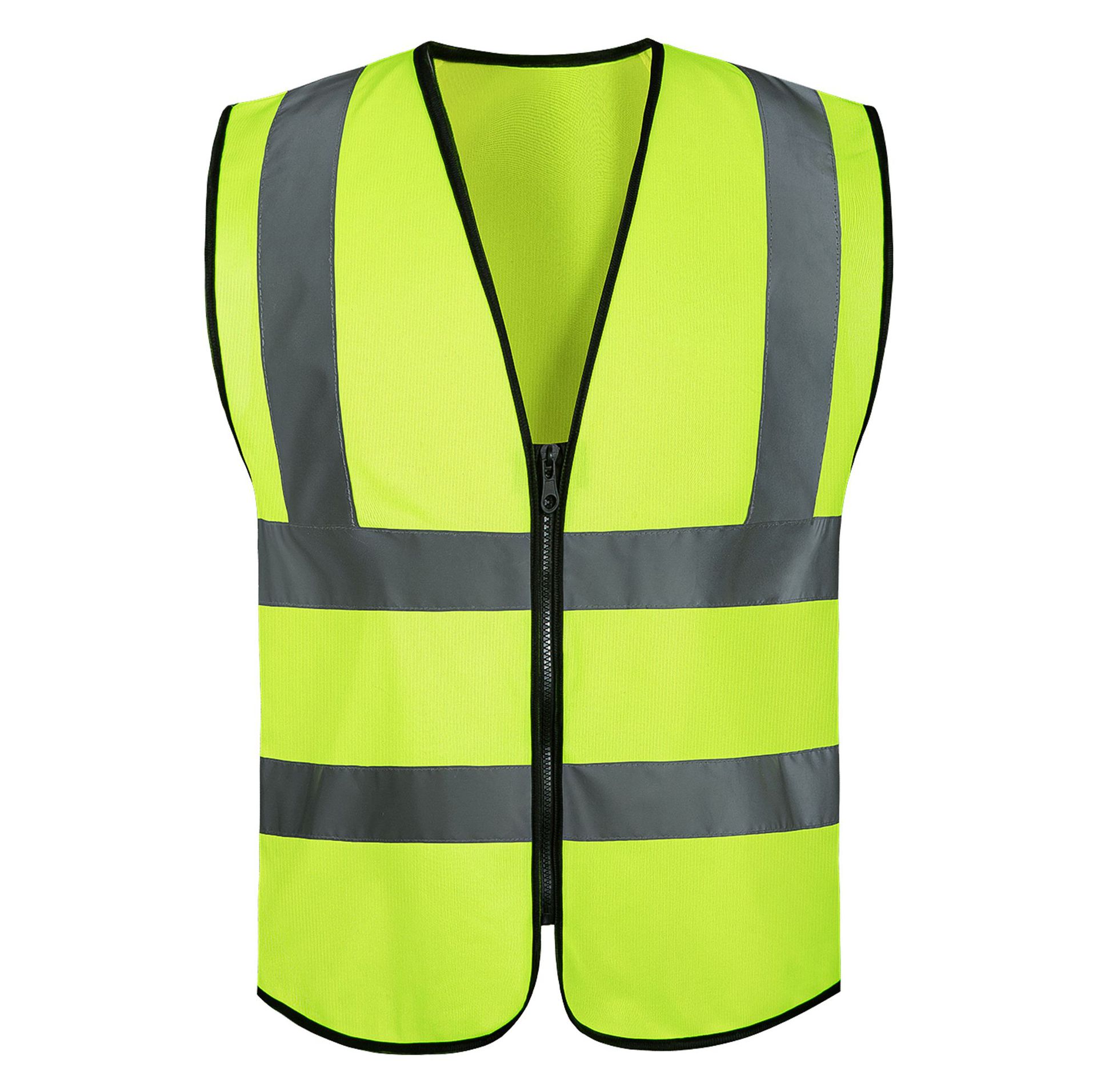 Estilo de cremallera de cuatro canales * amarillo fluorescente