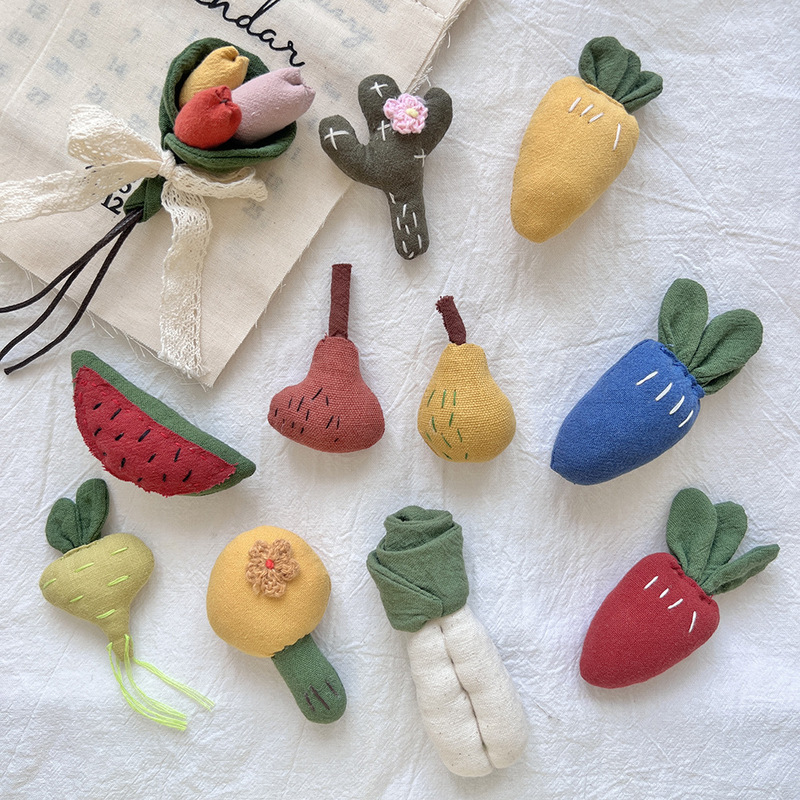 新款韩版秋冬布艺立体充棉辅料蔬菜DIY饰品配件挂绳挂脖衣服配饰|undefined