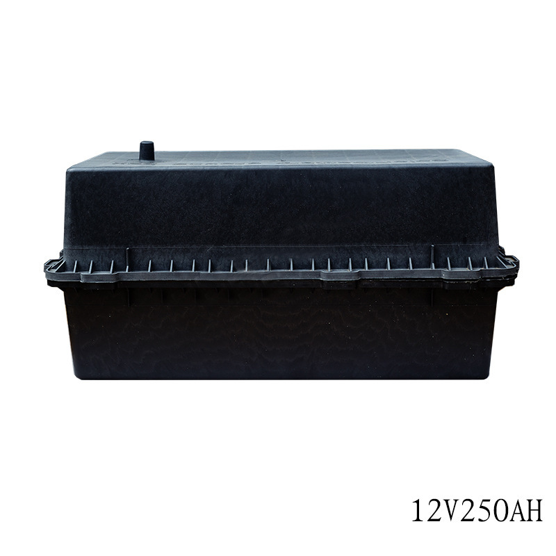 12V250AH 太阳能蓄电池地埋箱光伏地埋盒防腐箱电池盒地胶壳