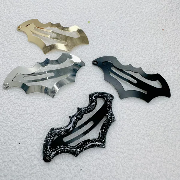 Seed Halloween Bat Hairpin Hairpin Headwear Hair Accessories Girl's Bangs Cute Cartoon Foreign Trade Europe and America