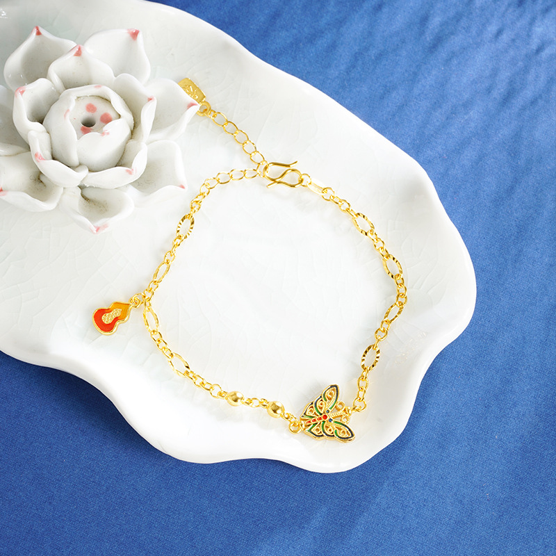 S2857 pulsera mariposa simple