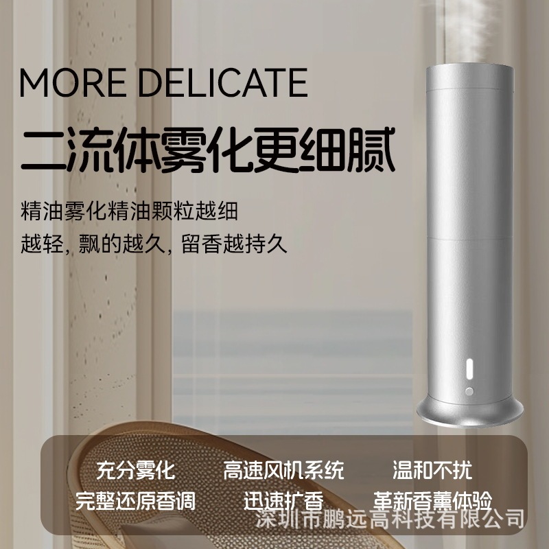金属桌面立式智能扩香机酒店会所香氛4s店商超家用香薰机自动喷香|undefined
