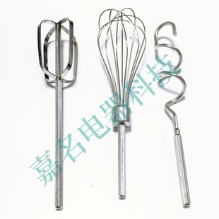Electric Drill Accessories 304 Stainless Steel 12-Line Rod Egg Beater Electric Drill Stirring Rod Cream Egg White and Dough Universal