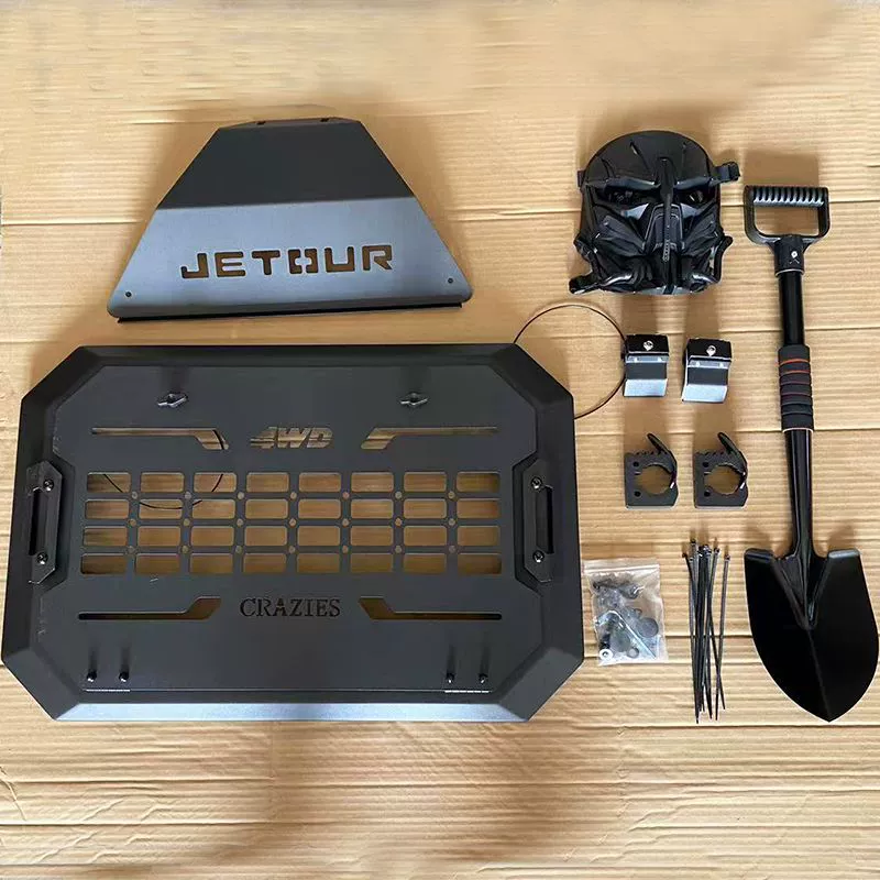 Подходит для Jietu Traveler, боковое окно, меховая сумка, расширяющаяся подвесная сетка, модифицированная маска, инженерная лопата Shanhai T2