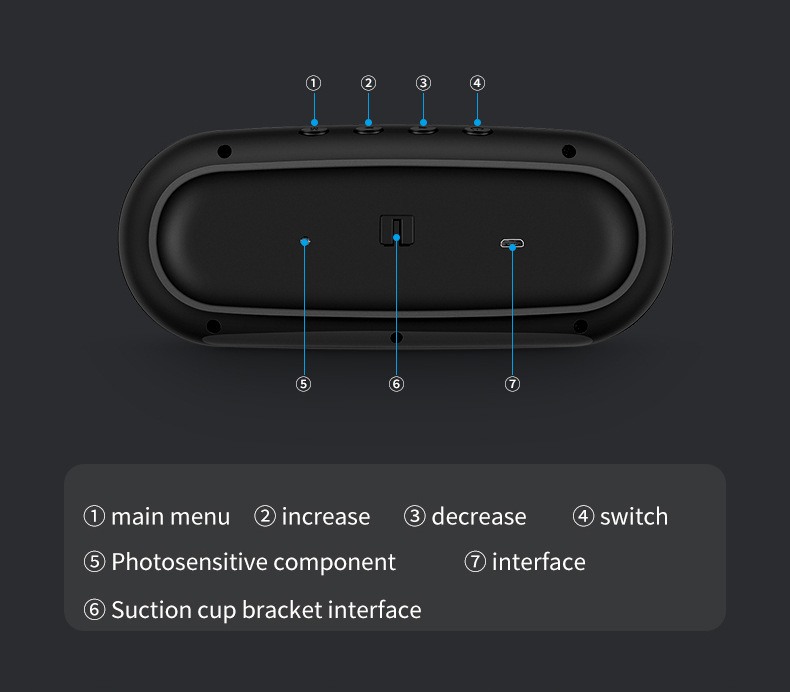 Car Portable Instrument Hud Head-Up Display Color Screen Car-Mounted Hud Portable High-Definition Off-Road Level and Slope Meter