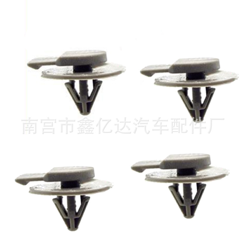 Adecuado para BMW suministro al por mayor coche rueda ceja hebilla remache frontal placa decorativa clip hebilla localizador D301