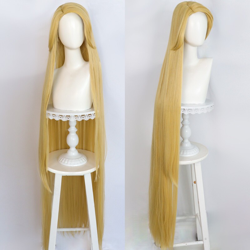 Silkhe Magic Fairy Tale Rapunzel Rapunzel Long Straight Hair Cos Anime Wig