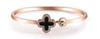 Bracelet, four-leaf clover