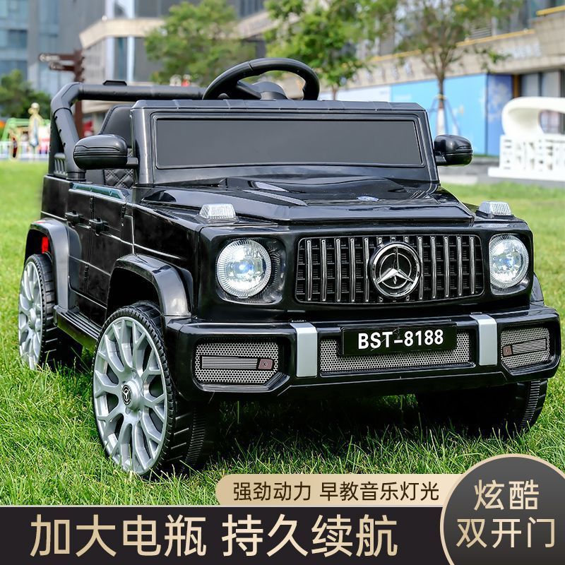 大型子供用電気自動車、四輪リモコン、子供が座ることができるオフロード車、充電式ベビーおもちゃの車、人が座ることができる|undefined