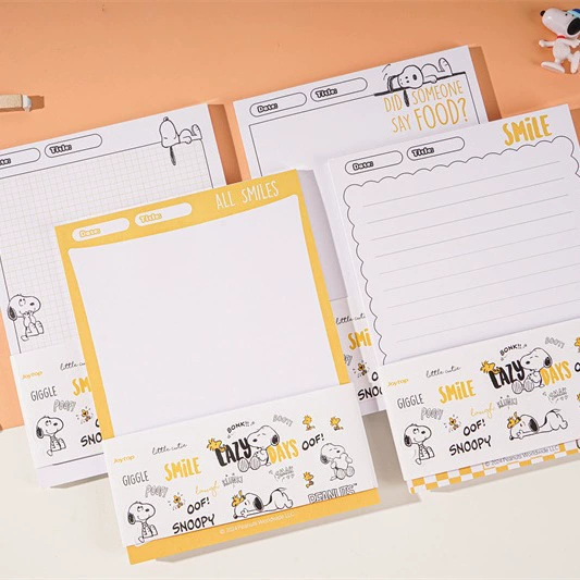 Юему JT-101352 новая Snoopy линейка бумага A5 мультфильм ученик