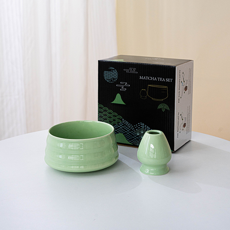 日本製抹茶茶碗、注ぎ口付き、風景画、宋代茶道具、陶磁器茶碗、茶碗を越境専用供給|undefined