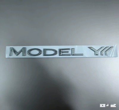 Hood Emblem, Teslt Emblem, and – Car logo - 25-26-models-of-renewed-yl-can-be-shipped-on-behalf-of-others-modelyl-silver