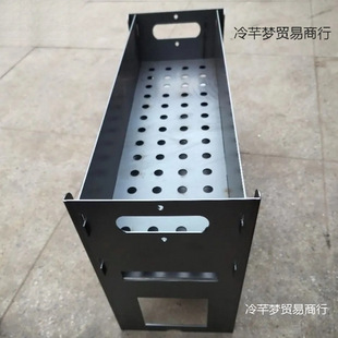 Bbq Grill Oven Thickened Barbecue Card-Type Portable Stove Household Removable Folding Outdoor Charcoal Outdoor