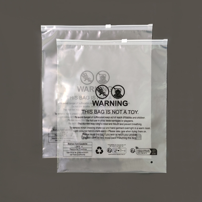 French triman etiqueta de advertencia transparente 12 seda; 25*20 cm