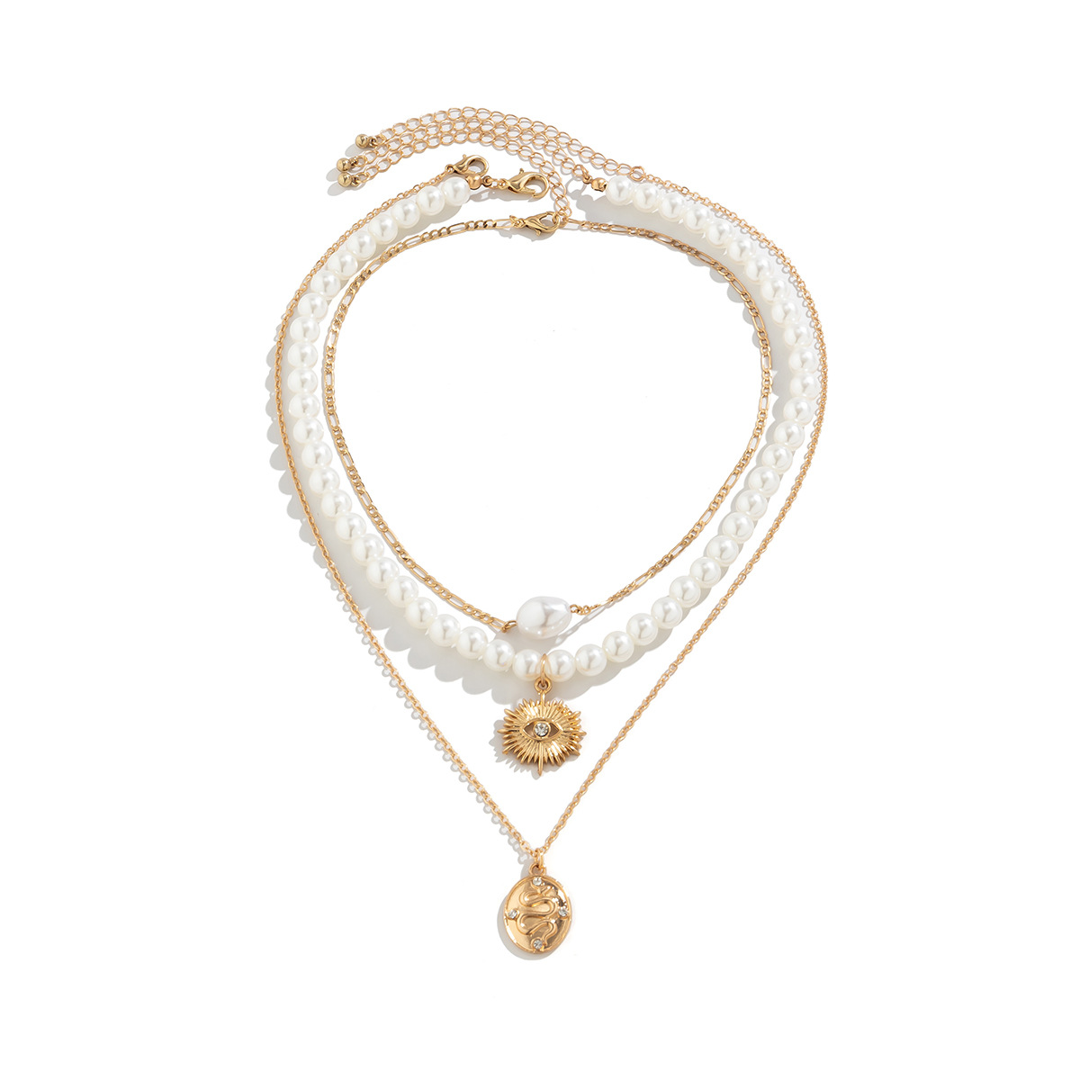 Boho-Halskette mit Muscheln und Seesternen, Vintage-Perlen-Halskette mit Quasten, Urlaubs- und Strandkette, Schmuck für Frauen und Mädchen_voghion.com