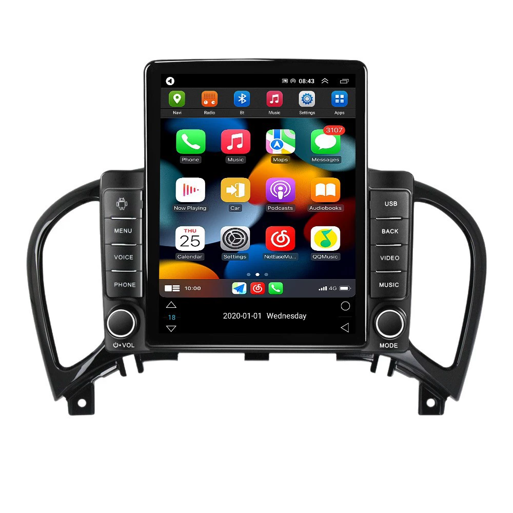 Подходит для Nissan Juke 2010-2014, вертикальный экран автомобиля, Android-навигатор, каменная планшетная машина
