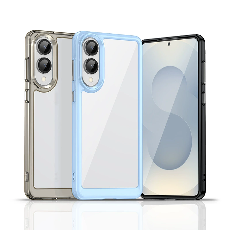 Совместимый чехол для телефона Samsung, акриловый мобильный телефон, S25, galaxy, S25, защита от падений