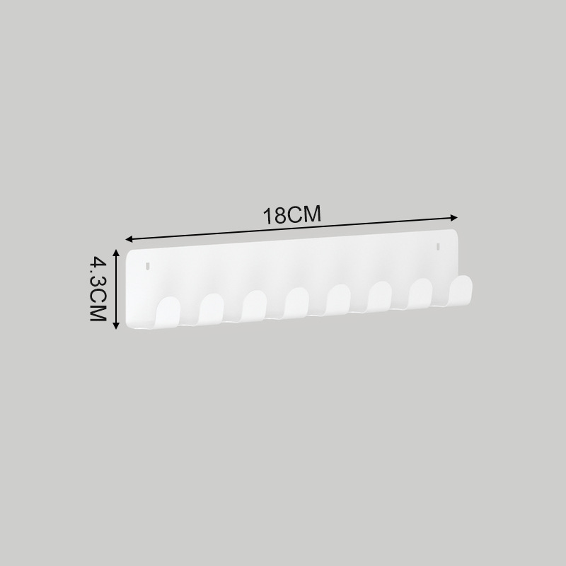 Escritorio, agujero, tablero, estante, tablero de exhibición de pared, estante de almacenamiento sin perforación de metal, estante para colgar en la pared