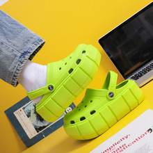 2024�羳���EVA����ЬŮ�Ļ��@Ь����6cm��Ьɳ��ЬŮʿ��Ь���l