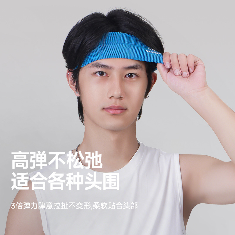 Deportes anchos cinturones de cabello absorción de sudor bandas de cabello para hombres y mujeres turbante de fitness equipo transfronterizo baloncesto yoga correr maratón