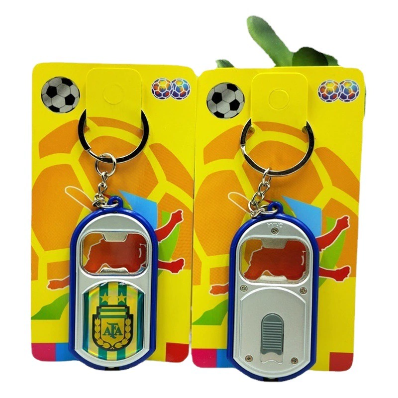 Новый брелок-открывалка 2025 года с эмблемой-талисманом Чемпионата мира, светящийся, подарок для футбольного фаната, сувенир, подвеска
